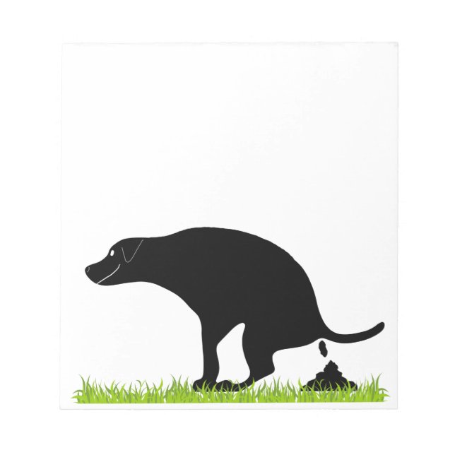 Anteckningsblocket Öppna Hund Anteckningsblock (Framsida)