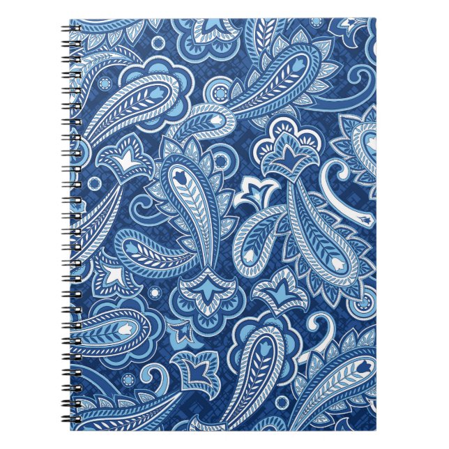 Anteckningsblocket Paisley Print Anteckningsbok (Framsidan)