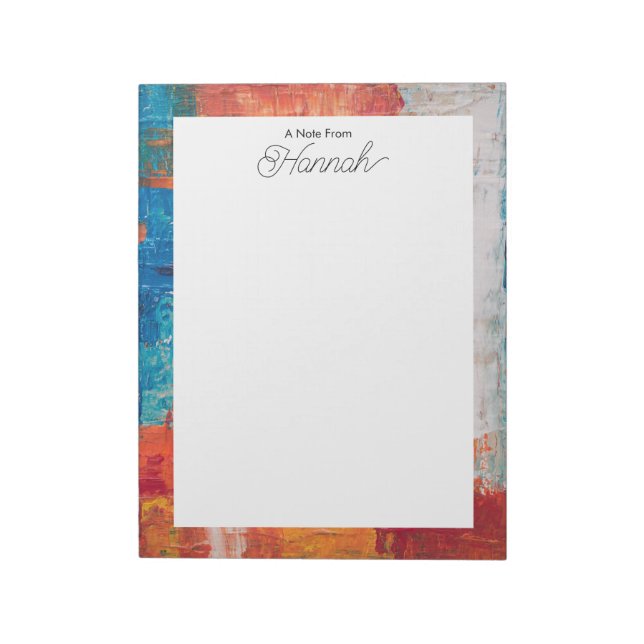 Anteckningsblocket personlig anteckningsblock (Roterad)