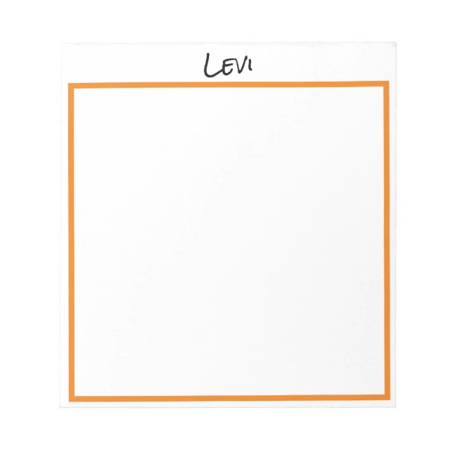 Anteckningsblocket personlig anteckningsblock (Framsida)