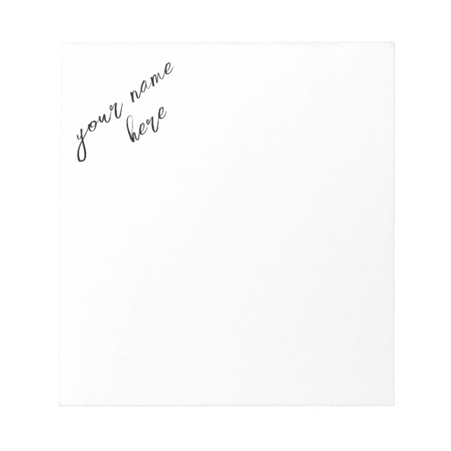 Anteckningsblocket personlig anteckningsblock (Framsida)