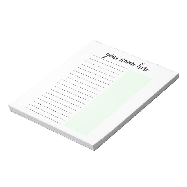 Anteckningsblocket personlig att göra lista anteckningsblock (Roterad)