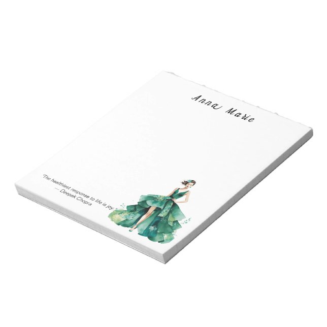 Anteckningsblocket personlig Mode Anteckningsblock (Roterad)