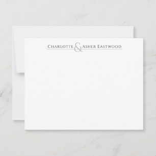 Anteckningsblocket personlig Par Stationery Anteckningskort