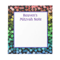 Anteckningsblocket Rainbow Boys Mitzvah Notes