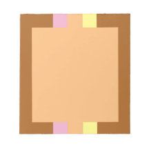 Anteckningsblocket Retro Rand (Orange Multi)