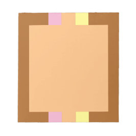 Anteckningsblocket Retro Rand (Orange Multi) Anteckningsblock