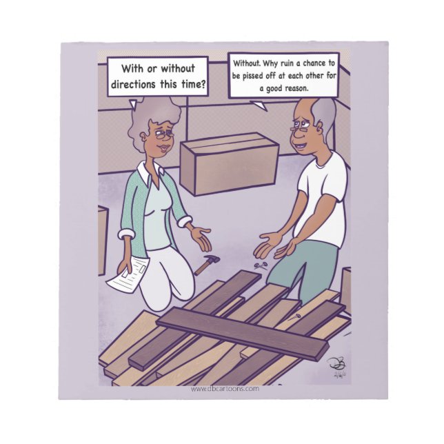 Anteckningsblocket Riktningar, Tecknad Anteckningsblock (Framsida)