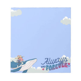 Anteckningsblocket Romantiskt flytande val - Perfe Anteckningsblock