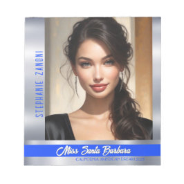 Anteckningsblocket royal Skönhetstävling för radbr Anteckningsblock