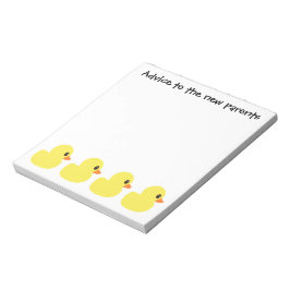anteckningsblocket ’Rubber Ducky’ Anteckningsblock
