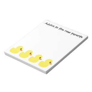 anteckningsblocket ’Rubber Ducky’ Anteckningsblock