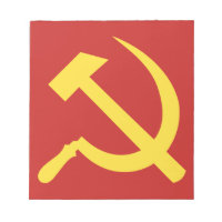 Anteckningsblocket Russian Hammer and Sickle