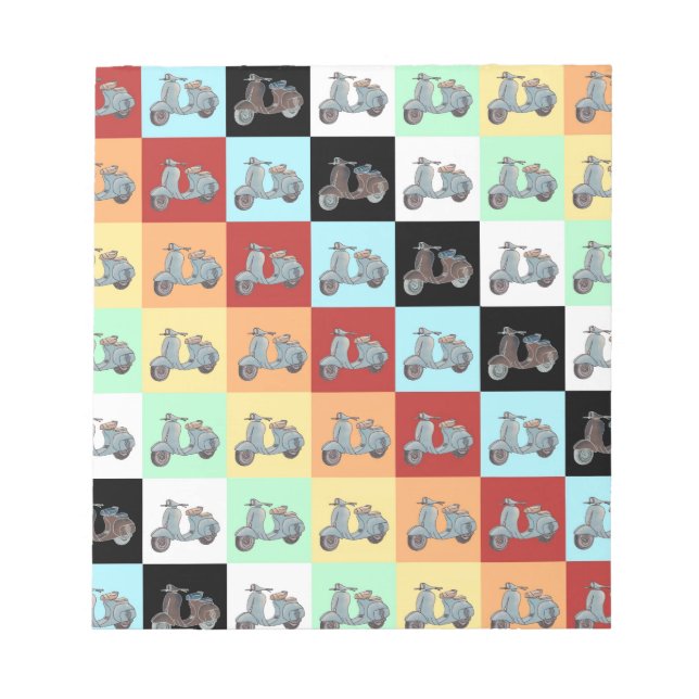 Anteckningsblocket Scooters Anteckningsblock (Framsida)