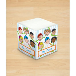 Anteckningsblocket Självstyrande promemoriekub för