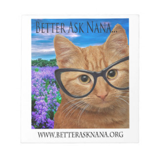 anteckningsblocket ska fråga nana anteckningsblock