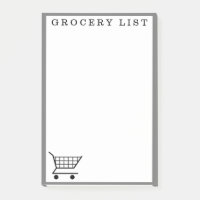 Anteckningsblocket Supermarket Livsmedel List Shop