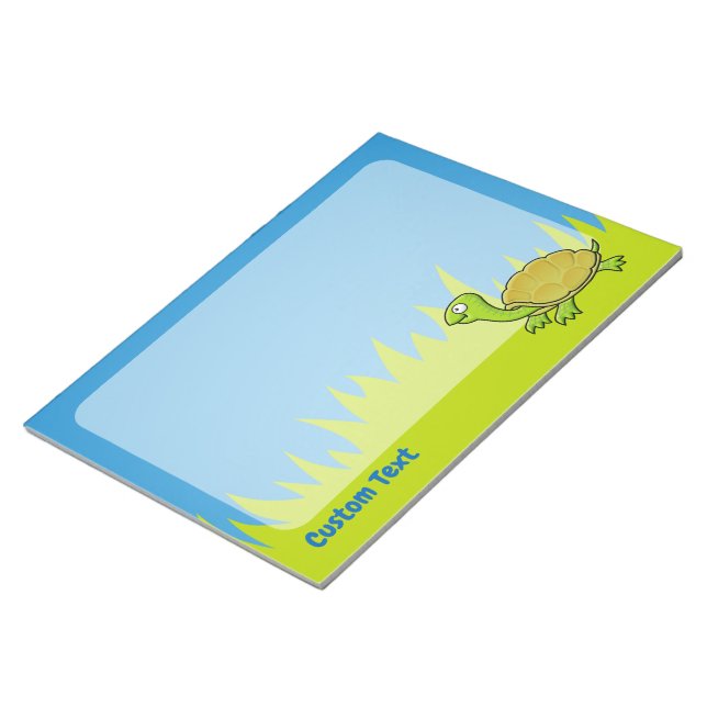 Anteckningsblocket tecknad Turtle Anteckningsblock (Vinklad)