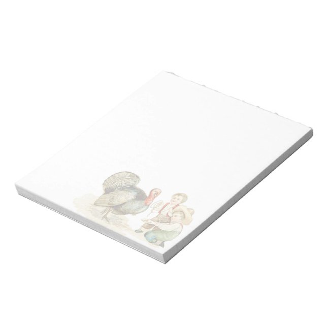 Anteckningsblocket thanksgiving Dag Anteckningsblock (Roterad)