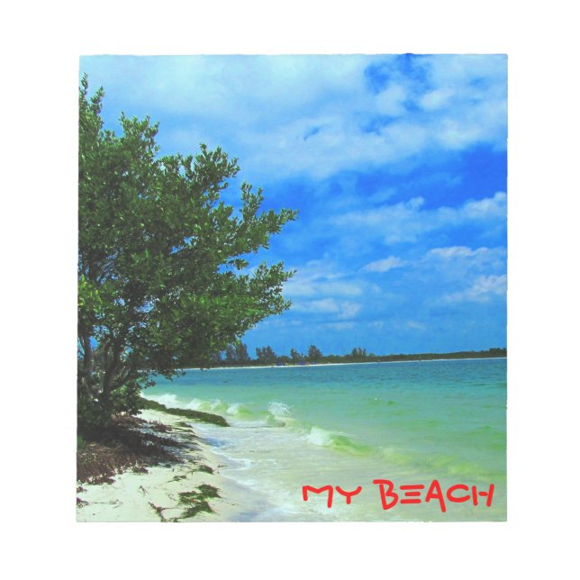 Anteckningsblocket Tropical Beach HideAway Anteckningsblock (Framsida)