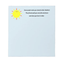 Anteckningsblocket True Friends Anteckningsblock