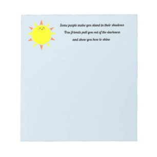 Anteckningsblocket True Friends Anteckningsblock