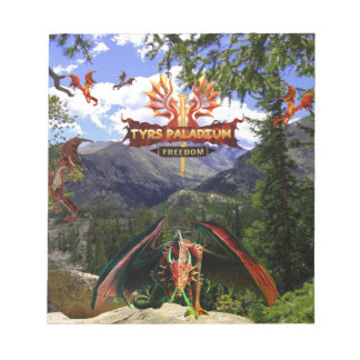 Anteckningsblocket Tyrs Paladium Red Dragons Anteckningsblock