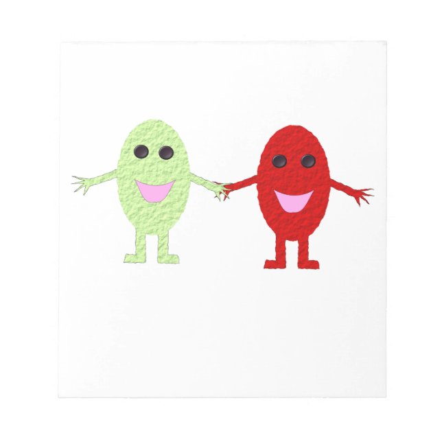 Anteckningsblocket vänskap druvor anteckningsblock (Framsida)