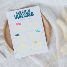 Anteckningsblocket Veckobesökare, Karrigeri, Föräl