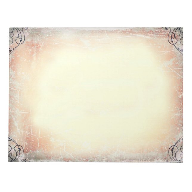 Anteckningsblocket vintage Grunge Anteckningsblock (Framsida)