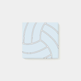 Anteckningsblocket Volleyball Anpassningsbar Färg: Post-it Block