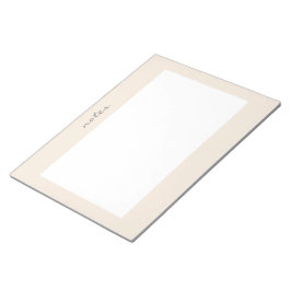 Anteckningsblocket Warm Peach Ram Anteckningsblock