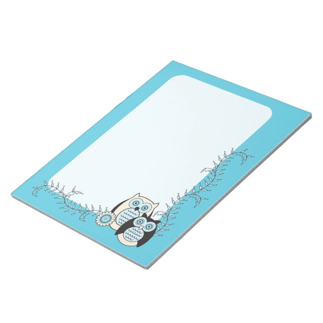 Anteckningsblocket Winter Uggla Anteckningsblock (Vinklad)