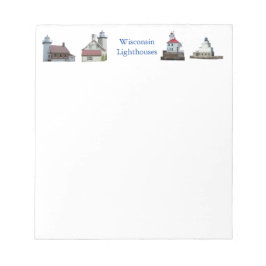 Anteckningsblocket Wisconsin Lighthouses Anteckningsblock