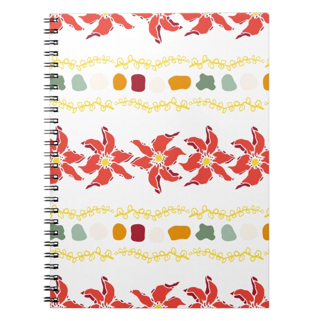 Anteckningsböcker med blomsterspiral för kreativa  (Framsidan)