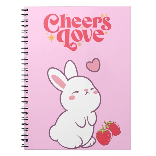 💗 🍓 🌷 ANTECKNINGSBOK (Framsidan)