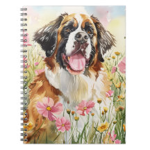 Anteckningsbok – Dagbok för Saint Bernard-älskare