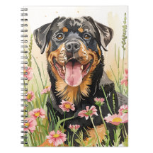 Anteckningsbok / Dagbok – Rottweiler Anteckningsbo