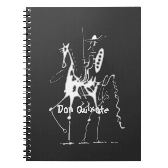 Anteckningsbok Don Quijote (Framsidan)