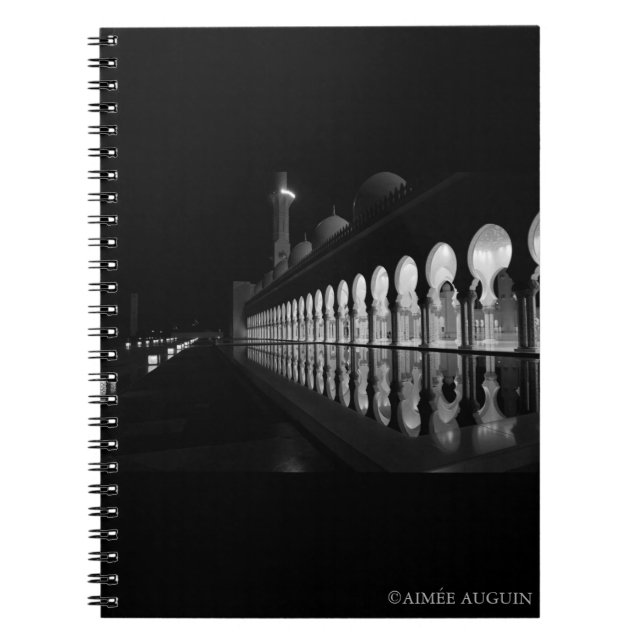 Anteckningsbok för B&W Abu Dhabi (Framsidan)