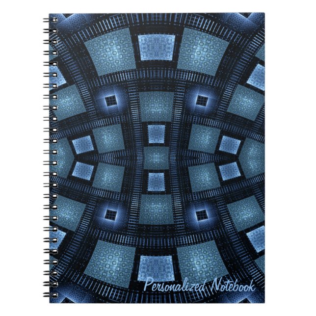 Anteckningsbok för blåttflyttningpersonlig (Framsidan)