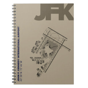 Anteckningsbok för diagram för John F. Kennedy Med Spiral