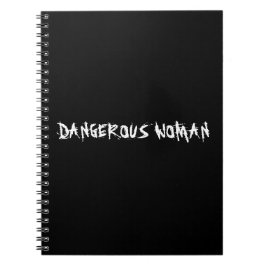 Anteckningsbok "för FARLIG KVINNA"