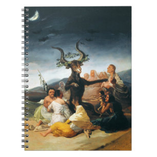 Anteckningsbok för Goya häxasabbat