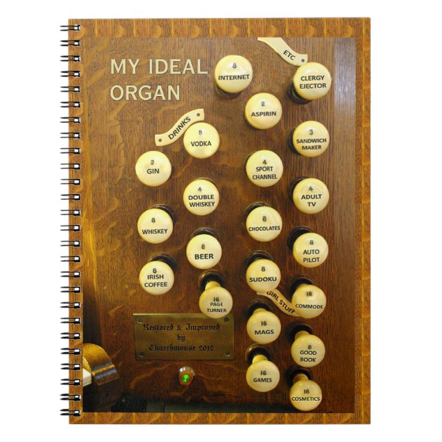 Anteckningsbok för ideella organ med spiral (Framsidan)