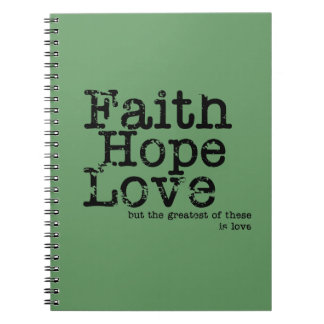 Anteckningsbok för kärlek för vintagetrohopp