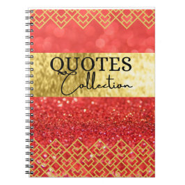 anteckningsbok för offertsamling