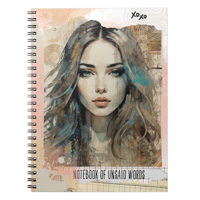 Anteckningsbok för Osagt Ord (Framsidan)