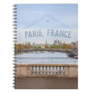 Anteckningsbok för Paris serie 02