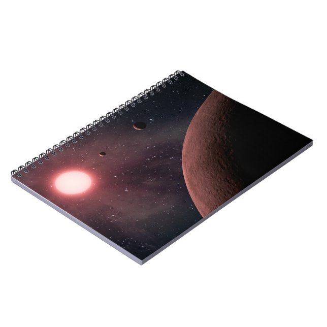 Anteckningsbok för Planet System Med Spiral (Vänstra Sidan)